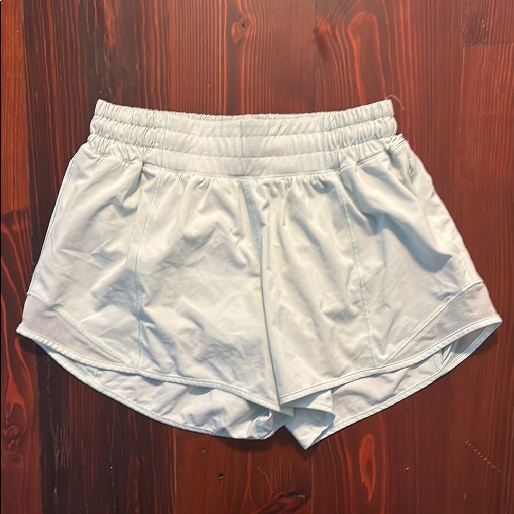 Women's White Athletic Shorts